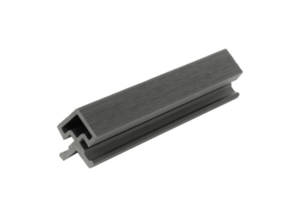Угол внешний для фасадной панели co-extrusion, grey dark купить в Твери
