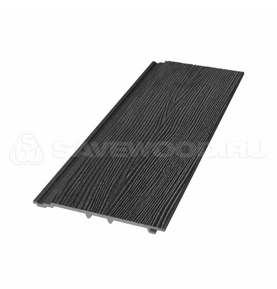 Сайдинг из дпк savewood sw-cedrus радиальный распил черный купить в Твери
