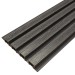 Фасадная доска из ДПК Faynag Wood Рейка Мокрый Асфальт купить в Твери