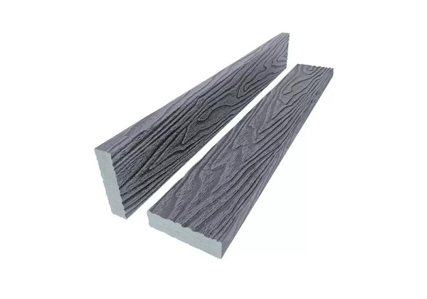 Брус лавочный 3D-тиснение 20х80 Серый купить в Твери