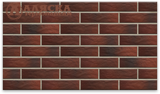 Фасадные Термопанели Аляска Cherry Rustic купить в Твери