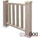 Ограждение из ДПК Outdoor Классик 3D STORM серый микс купить в Твери