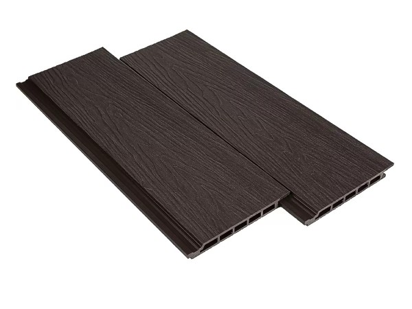 Фасадная панель из ДПК Deckart Vista 3D с текстурой дерева Махагон купить в Твери