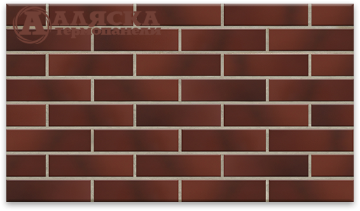 Фасадные Термопанели Аляска Cherry Glatt купить в Твери