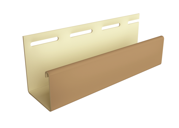 Фасадный J-профиль 30 мм Карамельный купить в Твери