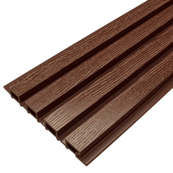 Фасадная доска из ДПК Faynag Wood Рейка Шоколад купить в Твери