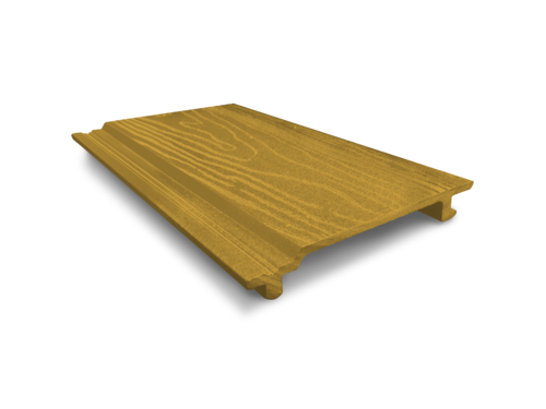 Фасадная панель  из ДПК ECODECKING Желтый купить в Твери