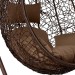 Кресло Подвесное из искусственного ротанга AFM-168A-L Brown купить в Твери