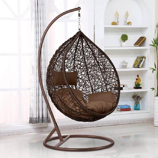 Кресло Подвесное из искусственного ротанга AFM-168A-XL Brown купить в Твери