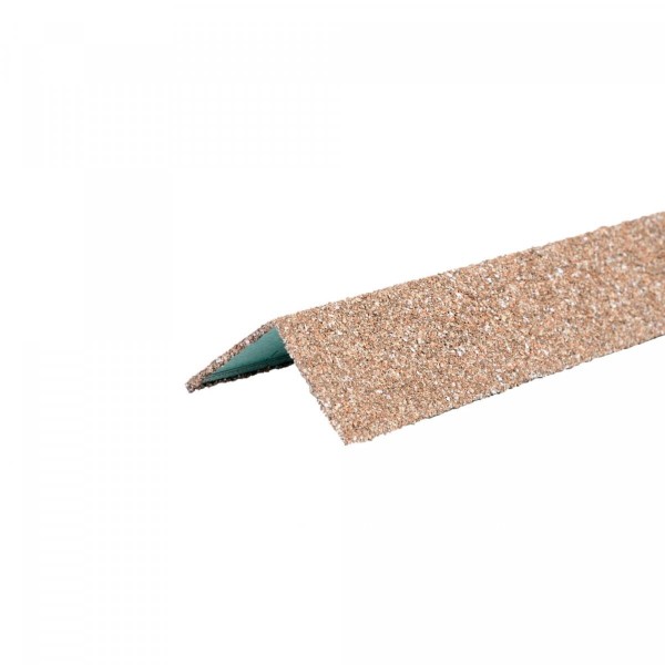 Уголок металлический внешний ТЕХНОНИКОЛЬ HAUBERK, Коричнево-бежевый купить в Твери