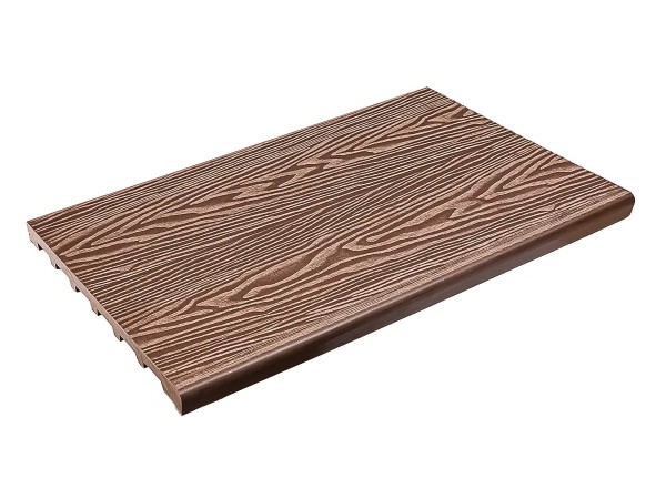 Ступень полнотелая из ДПК Deckart Step 3D Махагон купить в Твери