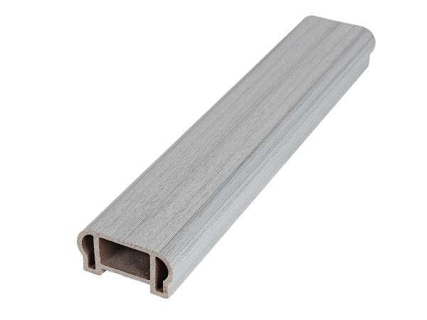 Перила верхнее фигурное Woodvex Co-Extrusion Серый купить в Твери