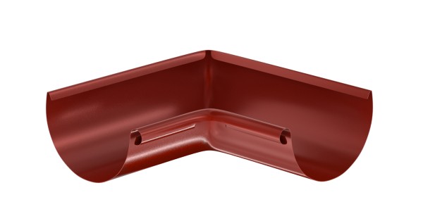 Водосток Aquasistem, система 150x100 - Угол желоба, внутренний 90° RR 29 Бургундский купить в Твери