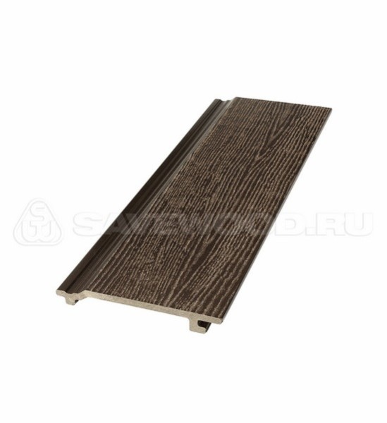 Сайдинг из дпк savewood sw-sorbus радиальный распил темно-коричневый купить в Твери