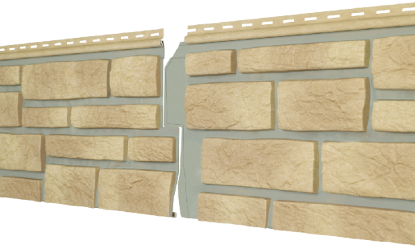 Фасадная панель Ю-пласт Стоун Хаус S-Lock Таганай речной купить в Твери