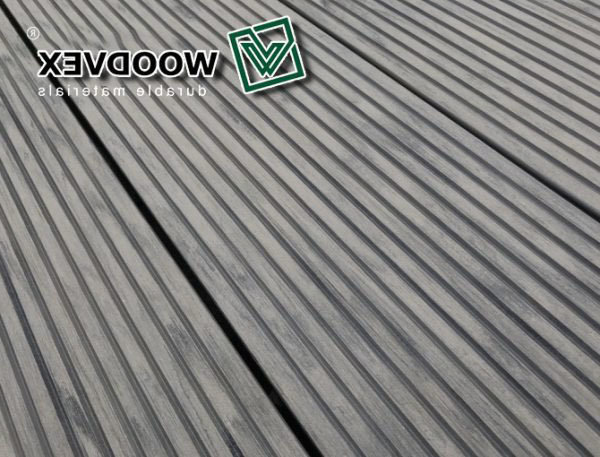 Террасная доска из ДПК WOODVEX Select Серый дым купить в Твери