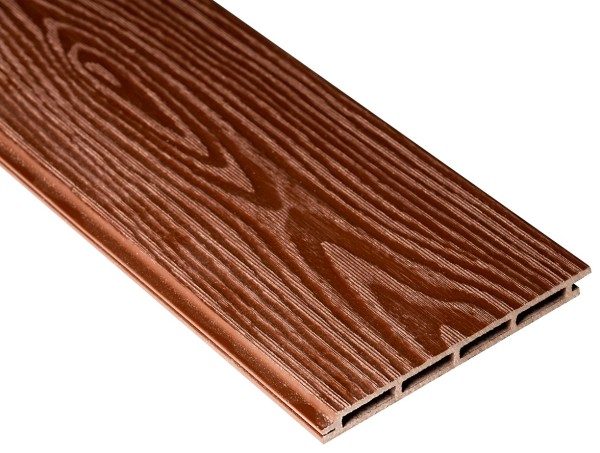 Фасадная доска из ДПК 3D Faynag - Шоколад купить в Твери