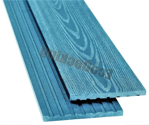 Заборная доска   из ДПК ECODECKING Лазурь купить в Твери