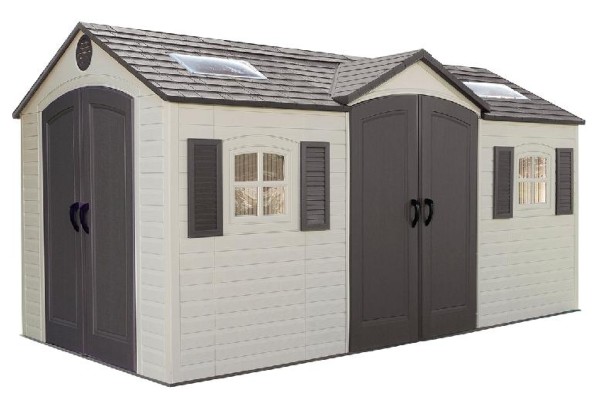 Сарай пластиковый LifeTime 15x8 DD купить в Твери