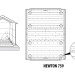 Сарай пластиковый Newton 759 купить в Твери