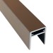 П-профиль Алюминиевый EasyDecking 35x25 Венге купить в Твери
