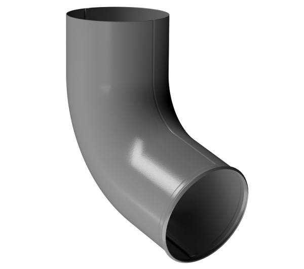 Отвод трубы D90 Döcke STAL PREMIUM Графит, (RAL 7024) купить в Твери