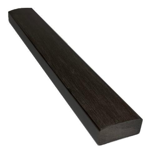 Лавочный брус Ecodecking Некст полнотелый брашированный 70х35 венге купить в Твери