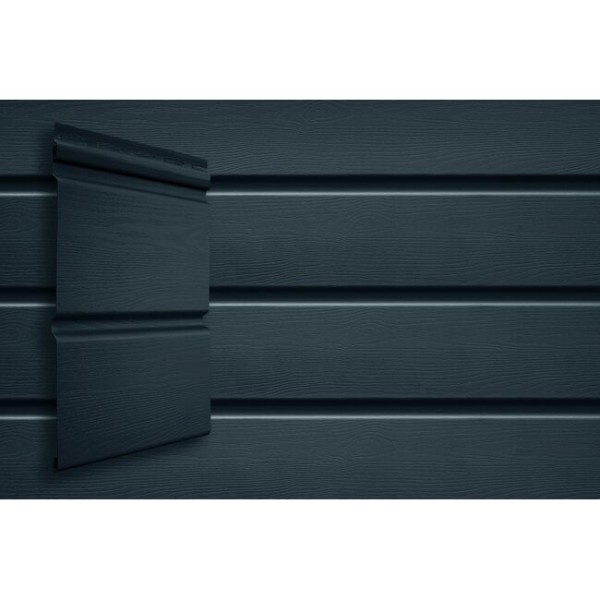 Виниловый сайдинг Grand Line Double-Брус Графит купить в Твери