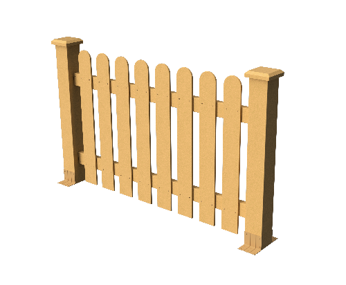 Ограждения декоративное ДПК GRINDERDECO Сежурне песчаник купить в Твери