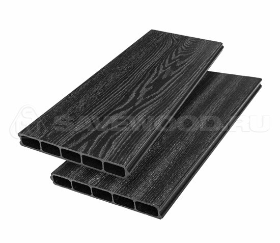 Грядочная доска ДПК 3D Savewood SW Rumex Чёрный купить в Твери