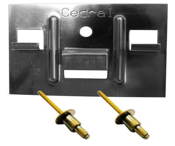 КЛЯММЕР + ЗАКЛЁПКА ДЛЯ CEDRAL CLICK 250 ШТ купить в Твери