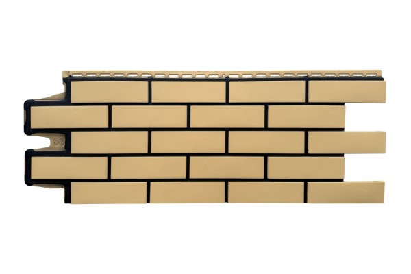 ФП Grand Line клинкерный кирпич ПРЕМИУМ Песочный (шов RAL 9005) купить в Твери