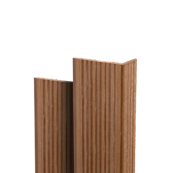 Угол торцевой Ecodecking Техно 70х35x3000 Бронза купить в Твери