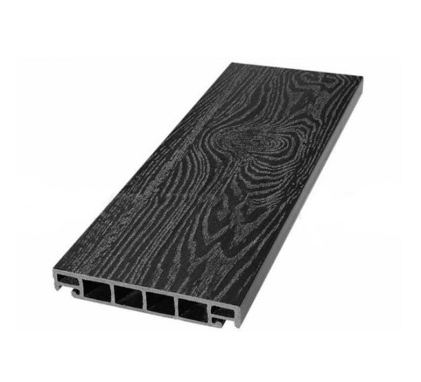 Террасная доска из ДПК SW Salix (T) 2D чёрный купить в Твери