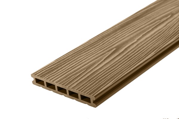 Террасная доска из ДПК RusDecking Unodeck Mogano - Орех купить в Твери