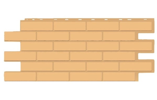 Фасадная панель T-Siding Кирпич Модерн Эко Крем купить в Твери