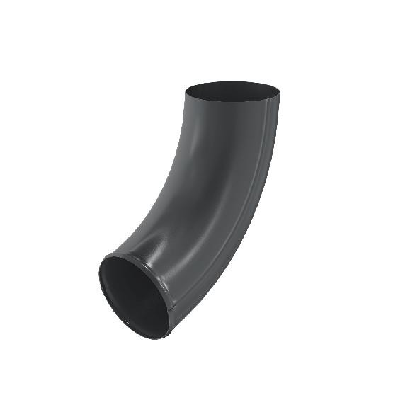 Водосток Aquasistem, система 150/100 - Отвод трубы RAL 7024 Тёмно-серый купить в Твери