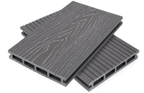 Террасная доская ДПК NanoWood Nature 3D пустотелая Серый купить в Твери