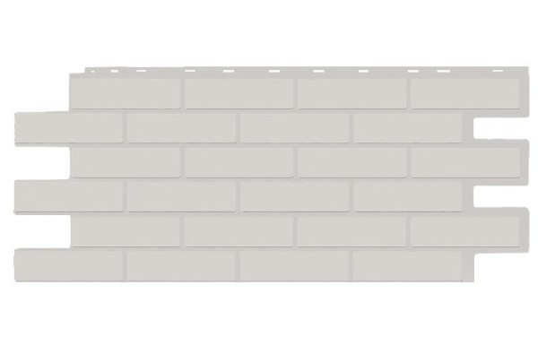 Фасадная панель T-Siding Кирпич Модерн Эко Уайт купить в Твери