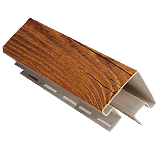 Наружный угол BrusDecor под дерево купить в Твери