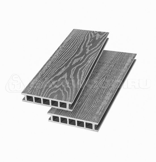 Террасная доска из ДПК SW-Fagus «SaveWood» пепельный купить в Твери