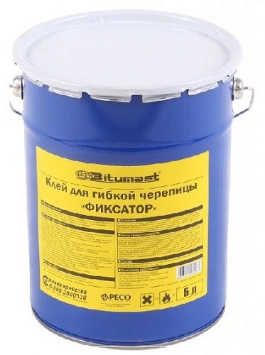 Клей для гибкой черепицы BITUMAST 5 л купить в Твери