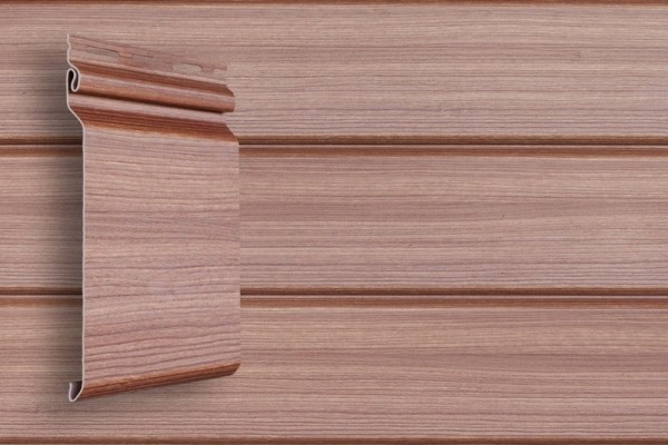 Сайдинг 3,0 Grand Line Natural-Брус Tundra рябина купить в Твери