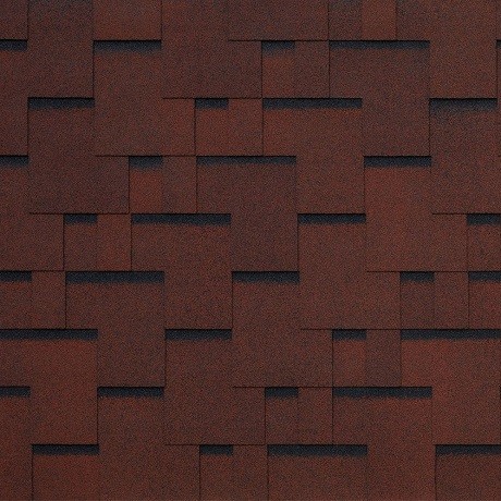 Гибкая черепица Tegola SAN REMO rosso 402 купить в Твери